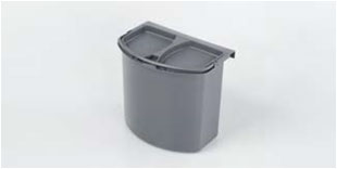 Мусорное ведро полукруглое TL31105